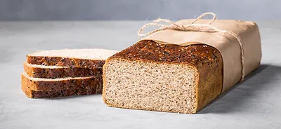 Chleb żytni z kapustą kiszoną