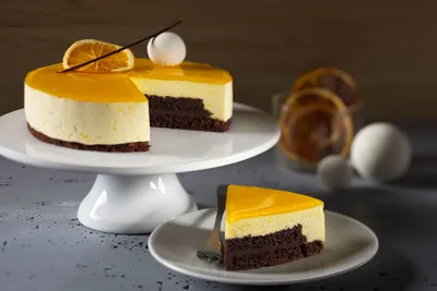 Sernik pomarańczowy